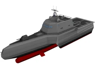 USS Independence (LCS-2) 3D Model