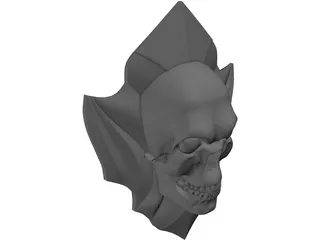 Skull Logo 3D Model