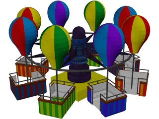 Samba Baloon 3D Model