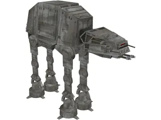 Star Wars Imperial Walker (AT-AT) 3D Model