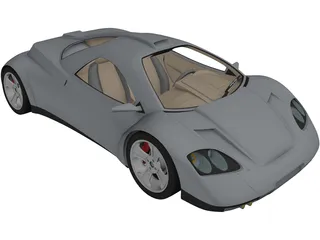 Nimble Car Concept 3D Model