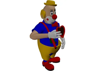 Clown 3D Model