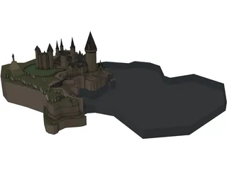 Hogwarts School of Witchcraft and Wizardry  3D Model