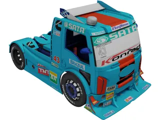 Ford Cargo DF Motorsport 3D Model
