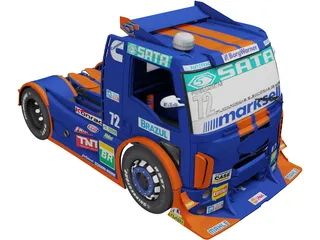 Ford Cargo DF Motorsport 3D Model