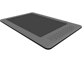 Apple Wireless Keyboard 3D Model