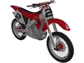 Honda CR 250 3D Model