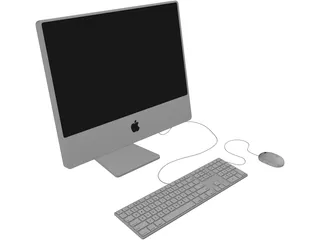 Apple iMac 3D Model