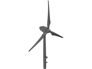 Wind Energy 3D Model