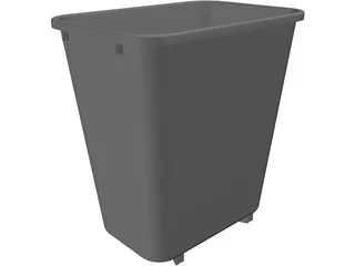 Trash Can 3D Model