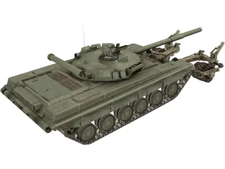 T-64B Trall 3D Model