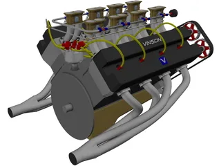 Vinson Engine 3D Model