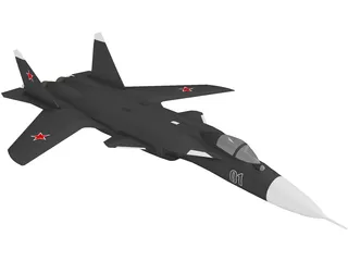 Sukhoi Su-47 Berkut  3D Model