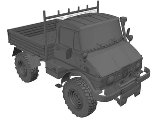 Mercedes-Benz Unimog 406 (1967) 3D Model