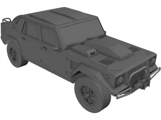 Lamborghini LM002 3D Model