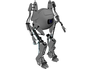 Portal 2 Atlas 3D Model