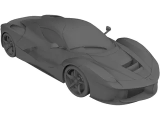 Ferrari LaFerrari 3D Model