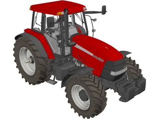 Tractor Case MXM 190 3D Model