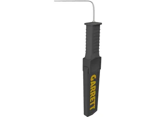 Garrett Security Wand 3D Model