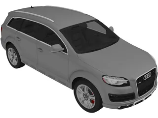 Audi Q7 4.2 TDi 3D Model