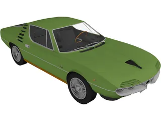 Alfa Romeo Montreal 3D Model