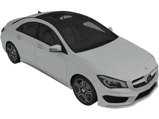 Mercedes-Benz CLA-Class (2014) 3D Model