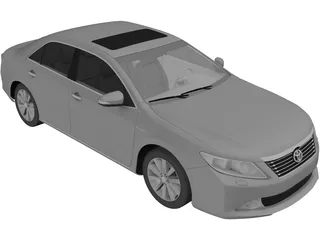 Toyota Camry (2011) 3D Model