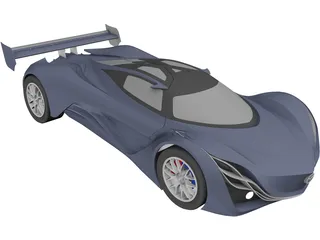 Mazda Furai 3D Model