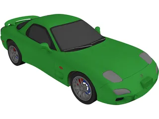 Mazda RX-7 Spirit 3D Model