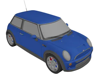 Mini Cooper S 3D Model