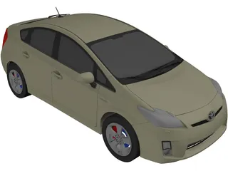 Toyota Prius 3D Model