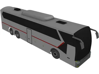 King Long Bus 3D Model