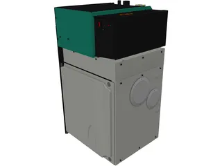 Marine Generator 9.5 kva 3D Model