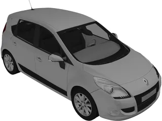 Renault Scenic (2010) 3D Model