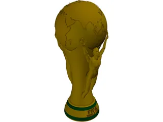 FIFA World Cup Trophy 3D Model