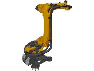 Kuka KR180R3200PA Robot 3D Model