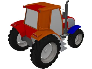 New Holland Tractor 3D Model