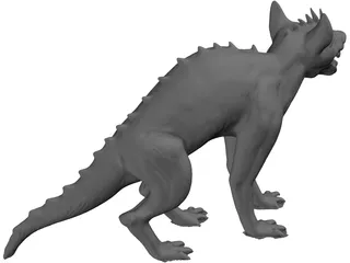 Chupacabra 3D Model