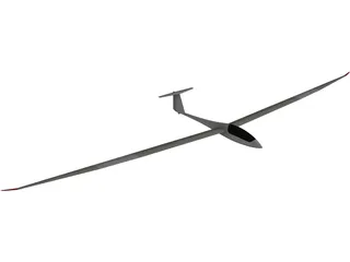 Nimbus 4D Glider 3D Model