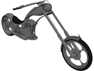 Chopper 3D Model