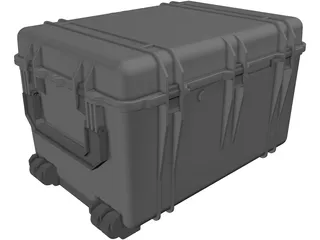 Military Transport Case 30x62x49cm 3D Model