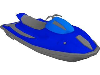 Personal Watercraft 3D Model