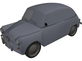 Zastava 750 3D Model