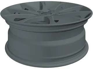 Roda Aro 17 3D Model