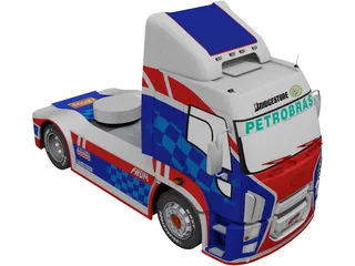 Formula Truck 2013 PaceCar 3D Model