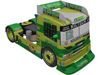 Scania G470 Original Reis Pecas 3D Model