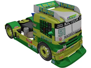 Scania G470 Original Reis Pecas 3D Model