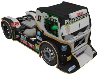 Volvo FH DB Motorsport 3D Model