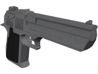 Desert Eagle 3D Model