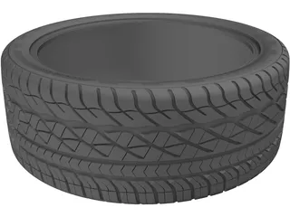 Goodyear Eagle GT 18x8.5 3D Model